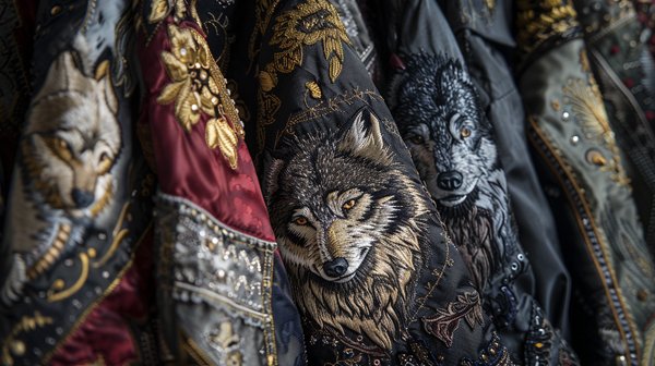 Vêtement loup : les différents types d'application des motifs